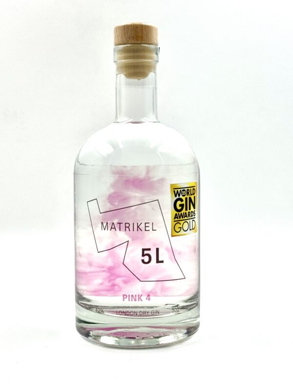 PINK 4 - World gin Awards guld 2025
