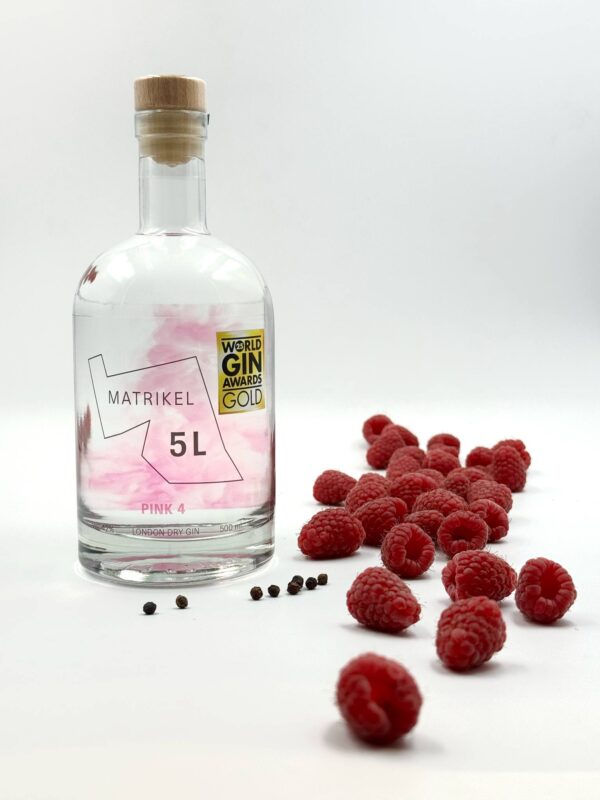 PINK 4 - World gin Awards guld 2025