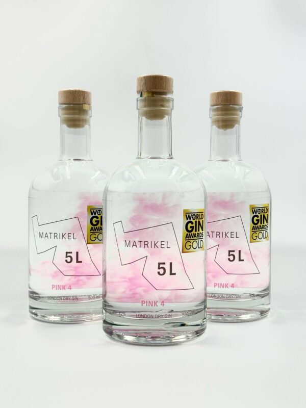 PINK 4 - World gin Awards guld 2025