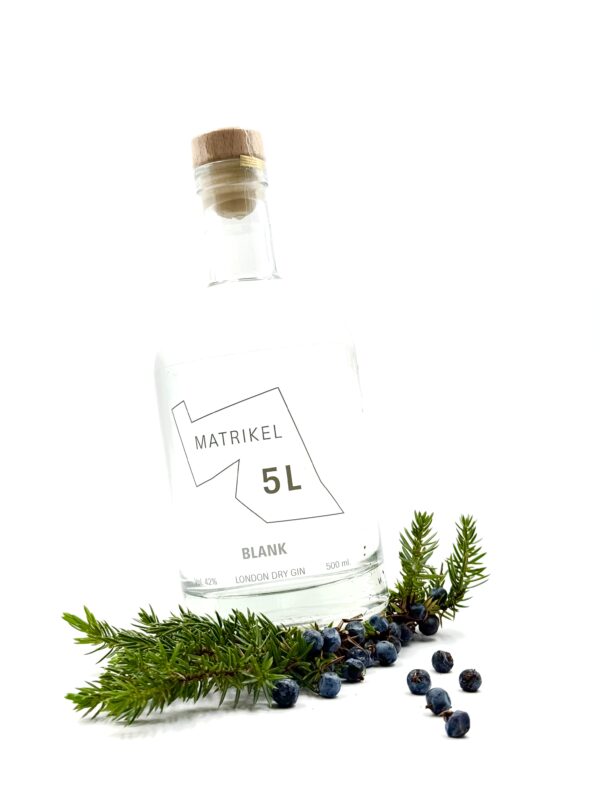 Blank gin - Matrikel 5L